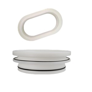 Nucleic acid isolation booth sampling long-arm gloves with 200mm flange opening, acid and <b>alkali</b> resistant flange gloves, - Product Image 1
