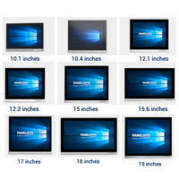 Haute luminosité USB PC sans ventilateur contrôle industriel affichage tablette panneau PC 10.4 pouces Lcd résistif écran tactile moniteur