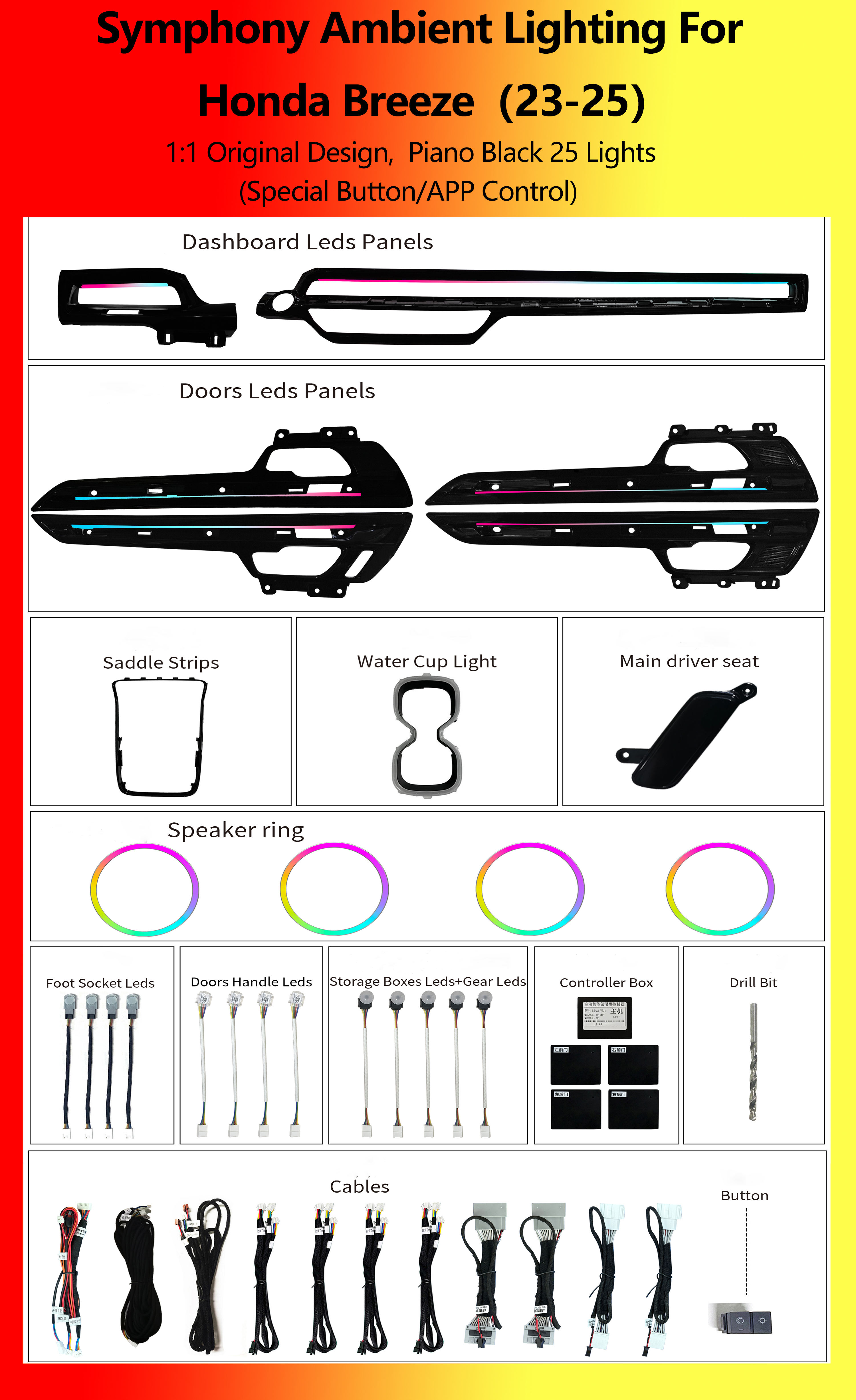 ฮอนด้า บรีซ พิ้นอโรว์ แบล็ก ซิมโฟนี 25 ไลท์