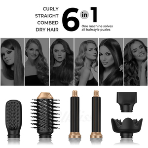 ชุดไดร์เป่าผมพับได้ 6-in-1 รุ่น Super Energy สำหรับใช้ในโรงแรมและที่บ้าน ดีไซน์สวยงาม ดูดี เหมาะสำหรับสาวๆ - Product Image 3