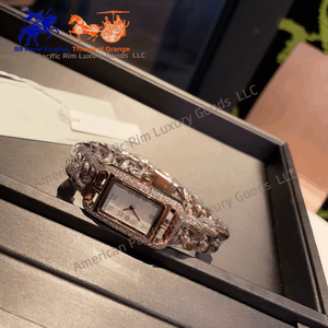 Reloj de Cuarzo para Mujer Marca H 2025, con Incrustaciones de Diamantes, de Lujo, de Alta Gama, con Brazalete Dorado, para Regalo de San Valentín, a la Moda - Product Image 4