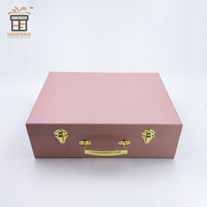 Tùy Chỉnh Sinh Thái Thân Thiện Với Trẻ Em Tông Vali Hộp Quà Tặng Với Xử Lý Các Tông Nhỏ Vali Hình Bìa Hộp Quà Tặng Bao Bì - Product Image 3