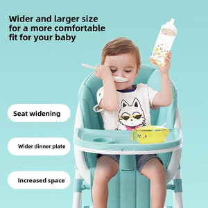 <span class=keywords><strong>Silla</strong></span> Alta para Bebé Purorigin 2026, Asiento Plegable Portátil con Reposapiés para Comer, <span class=keywords><strong>Silla</strong></span> de Comer para Bebé - Product Image 2