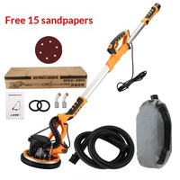 Vente directe transfrontalière Ponceuse murale pliable 110V norme US à vitesse variable avec aspiration intégrée pour la collecte des poussières
