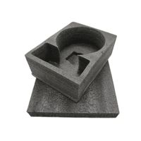 Emballage en mousse de polystyrène découpé sur mesure, feuilles de polyéthylène, insert de boîte amortissant