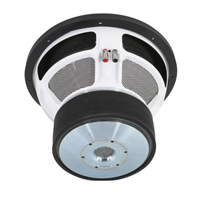 Haut-parleur de subwoofer de voiture OEM 15 pouces 3000W RMS à double bobine 12V, woofer de basses haute puissance pour système audio automobile