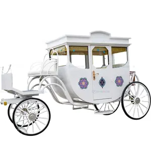 Bán tốt nhất thiết kế đẹp ngựa kéo toa xe cưỡi đám cưới vận chuyển vương giả điện Hoàng gia vận chuyển