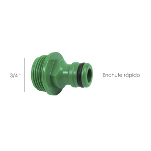 Adattatore per Tubo Flessibile in Plastica Maschio da 3/4 Pollici, Confezione Multipla - Product Image 3
