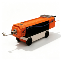 Robot de pulvérisation électrique longue portée SP400 pour la rénovation et la construction de tuyaux en acier de 400 à 1300 mm avec contrôle intelligent PLC
