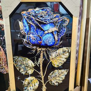 Cuadros de Flores Personalizados, Arte de Pared, Marco de Porcelana de Cristal, Obra de Arte de Naturaleza Muerta, Otras Pinturas de Pared, Decoración del Hogar - Product Image 4