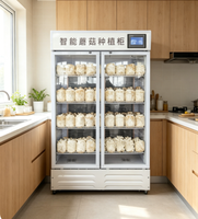 Armoire de culture de champignons automatique à une, deux ou trois portes, conteneur hydroponique intégré, environnemental