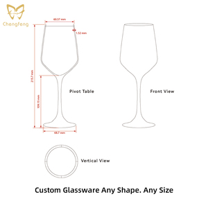 Verres à pied en verre transparent fabriqués à la machine, compatibles lave-vaisselle, verres à vin rouge, verres à vin blanc, flûtes à champagne, verres durables sans plomb - Product Image 6