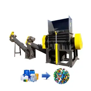 Multifunction automatic PP PE plastic crusher recycled Plastic bott Barrel basket chopped machine waste plastic crushing machine