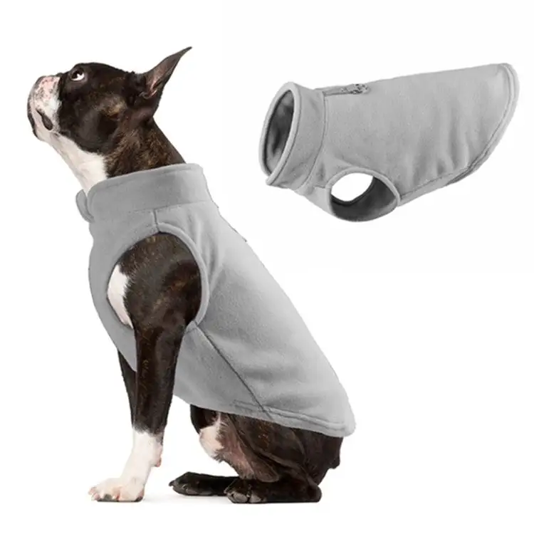 2022 Nieuwe Mode Polar Fleece Hondenkleding Pet Kleding Jas Effen Sweatshirt Voor Honden Huisdieren Kostuum