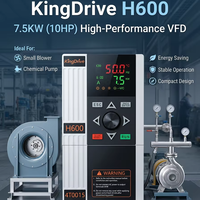 Inversor Vectorial, Variador de Frecuencia para Motor AC, Controlador de Velocidad de Motor VSD, Trifásico 380V 2.2KW 4KW 15KW, Energía Eléctrica para Puerto Marino