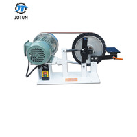 Machine à polir à bande abrasive universelle manuelle Jotun avec moteur de 2,2 kW, multi-tension, pour pièces moulées en métal
