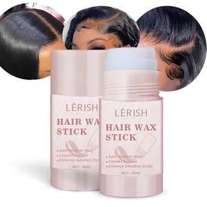 Benutzer definiertes Logo Strong Hold Wax Stick Kein fettiger, langlebiger Haar Pomade Stick Haar wachs Slick Stick für Haar perücken