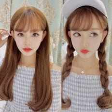 Cabello trenzado largo de moda con Geston para boda o reparación de cabello - Product Image 1