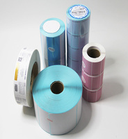 Écologique Privée Échantillon Gratuit papier thermique direct soluble congélateur alimentaire étiquettes