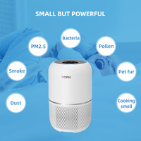 Purificateur d'air domestique de nouvelle conception OEM ODM, nouveau produit, purificateur d'air intelligent portable avec filtre HEPA H13