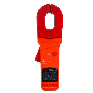 Medidor Digital de Resistencia de Tierra con Pinza, Impedancia de Bucle de 1500 Ohmios y Medidor de Corriente de Fuga de CA de 40A, Medidor de Resistencia Digital - Product Image 6