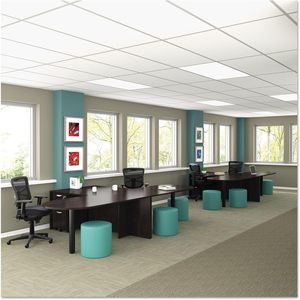 Silla de Oficina Ejecutiva Alera Serie Elusion, Respaldo Medio, Multifuncional, Rellena de Espuma, Rectangular, Negra, Giratoria, con Malla y Hierro PP - Product Image 3