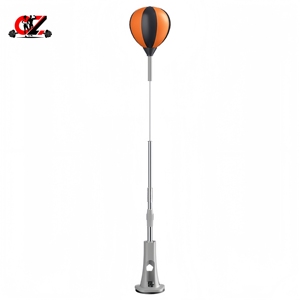CZFIT Sports <b>Boxing</b> Speed Ball Adult Children <b>Standing</b> Training Home Equipment PU Leather Adjustable Height Rebound Non-Falling - Product Image 1