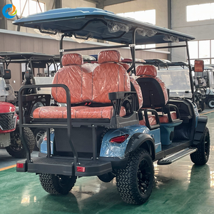 Carrito de Golf Eléctrico Robetaa de 6 Plazas y 48V con Certificación CE, Precios Personalizados en China, Carrito de Golf Eléctrico Todoterreno - Product Image 3