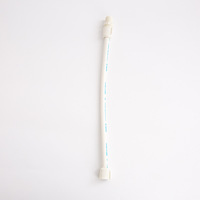 Tuyau d'arrivée d'eau moderne 1/2 en PVC pour réservoir de toilettes, finition chromée, accessoires de salle de bain HD1007, garantie 1 an pour l'Afrique et le Moyen-Orient