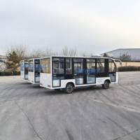 Autobus de Transport Électrique XCEGO à Conduite à Droite avec Puissance de 4KW/5KW, Garantie de 2 Ans, Certifié CE, Idéal pour le Tourisme, les Campus et les Visites Panoramiques
