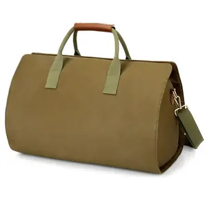 Bền hành lý tàu sân bay qua đêm Duffel hành lý mang theo trên Weekender túi may mặc túi vải thô kinh doanh phù hợp với túi du lịch