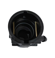 Conector de Tubería de Agua para Refrigerante 1K0122291C Compatible con VW Golf5/6 Magotan CC Sagitar Beetle Audi Octavia Superb EA888 Gen2 1.8/2.0T