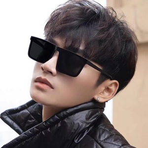 Lunettes de soleil carrées classiques unisexes, protection UV400 haut de gamme, verres en acrylique, monture en PC, lunettes de conduite, mode, vente en gros Chine - Product Image 2
