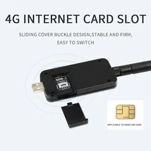 Unlocked 4G Dongle 150Mbps 4G USB Dongle Modem With External Antenna Slot