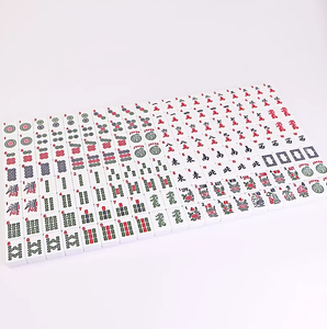 Luxury 166 Tiles 4-Layer <b>White</b> <b>Acrylic</b> American Mahjong Set Modern Design Professional Game Set for Family Parties - Product Image 3