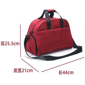 Customized Logo Women's Weekend Overnight Gym Sports Waterproof Canvas Luggage <b>Bag</b> <b>Travel</b> Duffel <b>Bag</b> Zipper <b>Storage</b> Makeup - Product Image 2