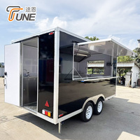 Remorques de cuisine commerciales personnalisées entièrement équipées, camions de cuisine mobiles, food trucks à vendre