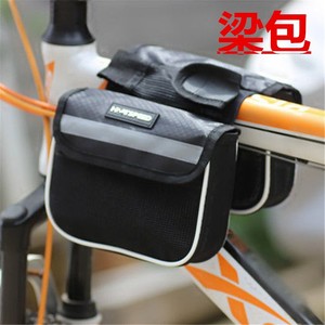 Bolsa para cuadro de bicicleta, bolsa para tubo superior de carcasa blanda, impermeable, para equipo de ciclismo, negro, rojo, azul - Product Image 5