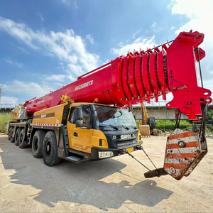 Grue sur chenilles d'occasion Sany SAC4000C8 500 tonnes 2022, contrepoids 110 tonnes, flèche 120 m, engin lourd avec moteur, boîte de vitesses, pompe et moteur principal - Product Image 1