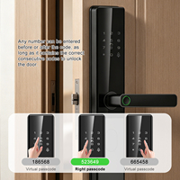 Cerradura Inteligente para Puerta Exterior con Wifi, Huella Digital y Control por Aplicación Ttlock