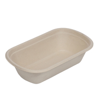 Vente en gros Récipients alimentaires à emporter jetables biodégradables canne à sucre bagasse boîte alimentaire à emporter