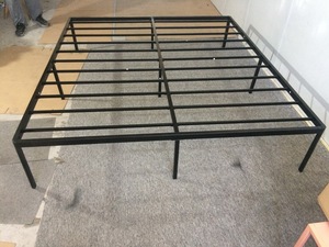 Facile montaggio divano letto in <span class=keywords><strong>ferro</strong></span> telaio letto con <span class=keywords><strong>testiera</strong></span> in <span class=keywords><strong>ferro</strong></span> e materasso per camera da letto soggiorno Hotel ospedale scuola - Product Image 1