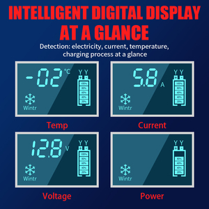 Nouveaux Produits 2025 : <span class=keywords><strong>Chargeur</strong></span> Électrique Portable 12V 10A pour Batterie au Plomb, <span class=keywords><strong>Chargeur</strong></span> Automatique <span class=keywords><strong>de</strong></span> Batterie 12V - Product Image 3