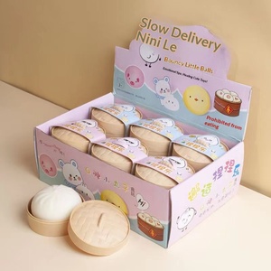 Juguete Antiestrés de Simulación de Char Siu Bun, Estilo Celebridad, para Aliviar el Estrés, Pan al Vapor para Apretar, de Liberación Lenta - Product Image 4