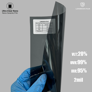 <span class=keywords><strong>Film</strong></span> teinté moderne en verre PET, <span class=keywords><strong>film</strong></span> <span class=keywords><strong>solaire</strong></span> anti-explosion pour fenêtres, protection contre la chaleur, intimité, décoration extérieure, 2 MIL - Product Image 3
