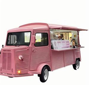 Chariot de restauration robuste avec friteuse à double panier et filtration d'huile, remorque mobile <span class=keywords><strong>pour</strong></span> snacks, idéale <span class=keywords><strong>pour</strong></span> les ailes de poulet, les frites et les beignets - Product Image 1
