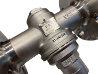 Vanne de réduction de pression à action directe à filetage hydraulique BOWLING PRVZ-TIDE ASME B1.20.1 NPT BSPT 10 BAR DN15-DN150