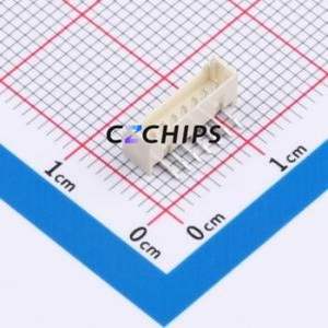 WAFER-MX1.25B-7PWZ Wire-to-Board Pin Header Bent Lead Through Hole,P=1.25mm 1x7P 1.25mm Right Angle Insert PicoBlade (MX 1.25) - Product Image 1