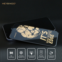 Protection d'écran en verre trempé Heybingo Bingo High Full Glue, anti-statique ESD, anti-rayures, anti-traces de doigts pour 13 Pro