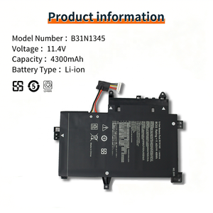 OEM B31N1345 Laptop Battery Factory AS US TP500/TP500LA/<strong>TP500LN</strong>/TP500LB 0B200-00990100 Series Rechargeable Notebook Battery - Product Image 2